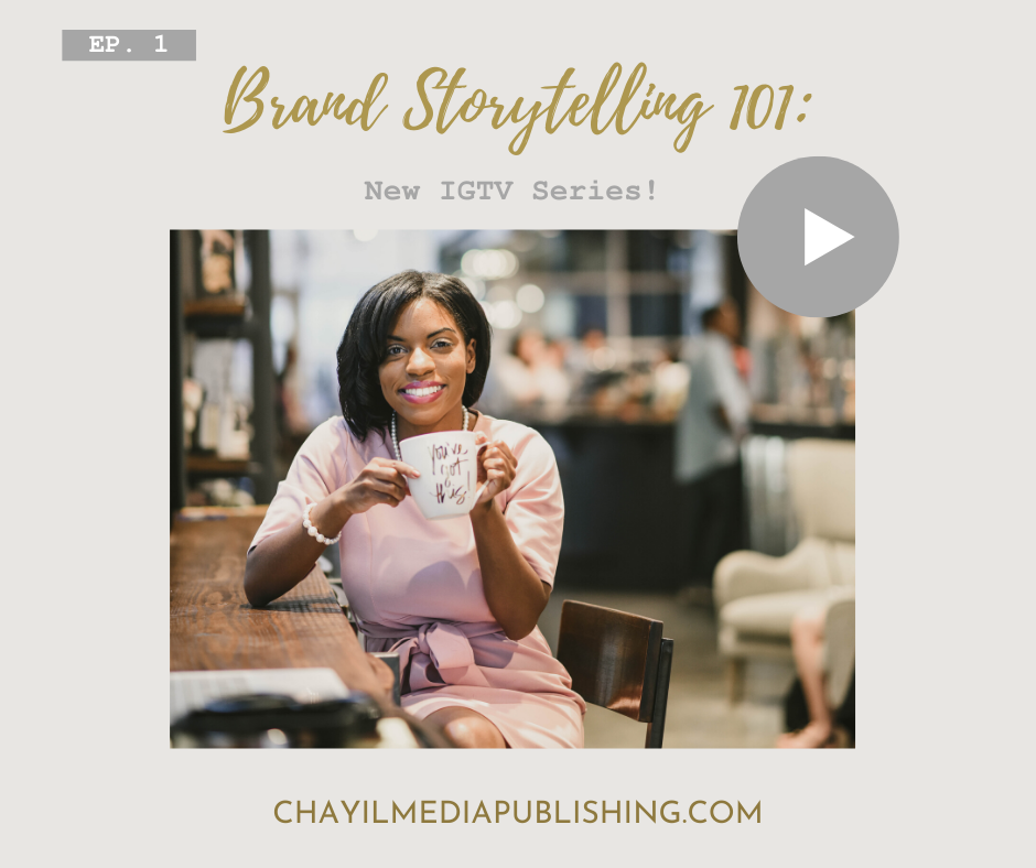 New IGTV Series for Creatives: Brand Storytelling 101